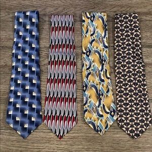 Stylish Men's Ties Set - Multi-Colors and Patterns